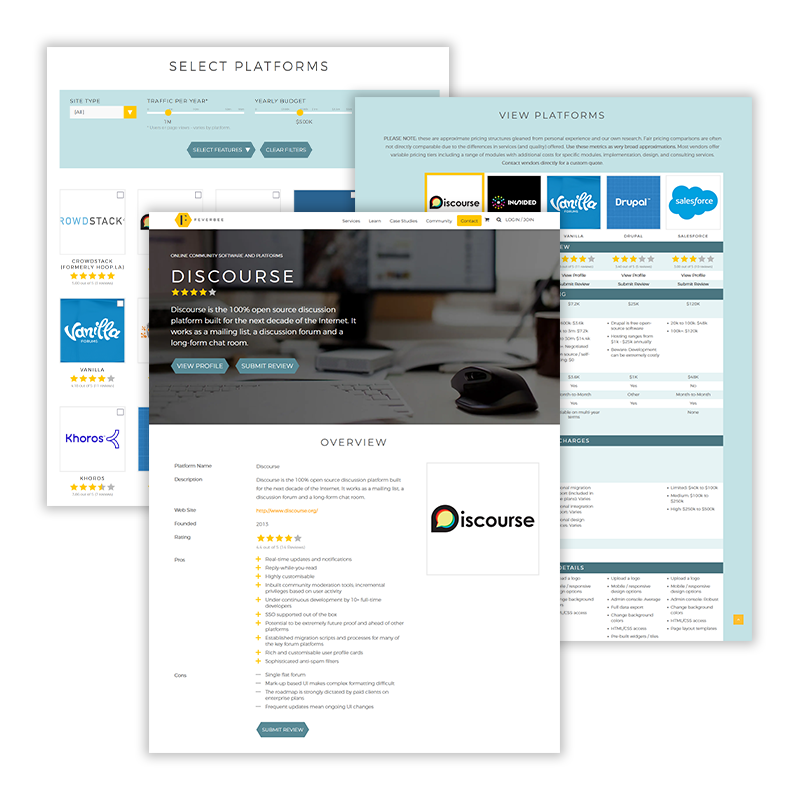 Feverbee Platform Comparison Tool